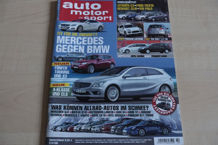 Deckblatt Auto Motor und Sport (02/2010)